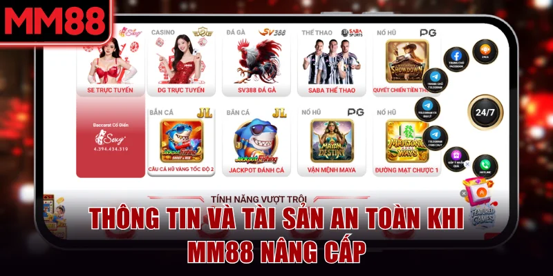 MM88 Bảo Trì - Chia Sẻ Nguyên Nhân Và Cách Xử Lý Hiệu Quả 7 Thông tin và tài sản an toàn khi MM88 nâng cấp